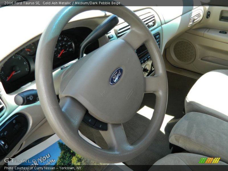 Gold Ash Metallic / Medium/Dark Pebble Beige 2006 Ford Taurus SE