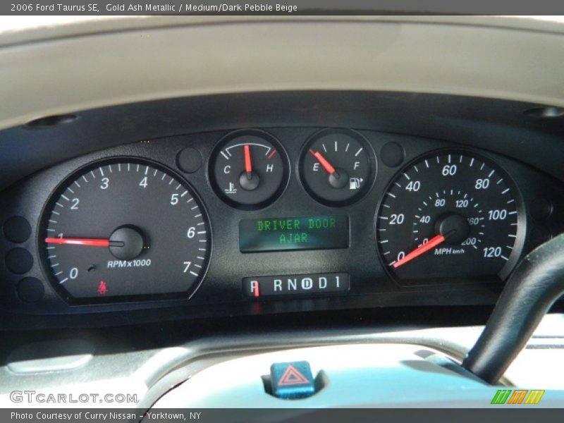 Gold Ash Metallic / Medium/Dark Pebble Beige 2006 Ford Taurus SE