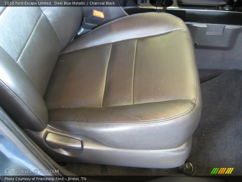 Steel Blue Metallic / Charcoal Black 2010 Ford Escape Limited