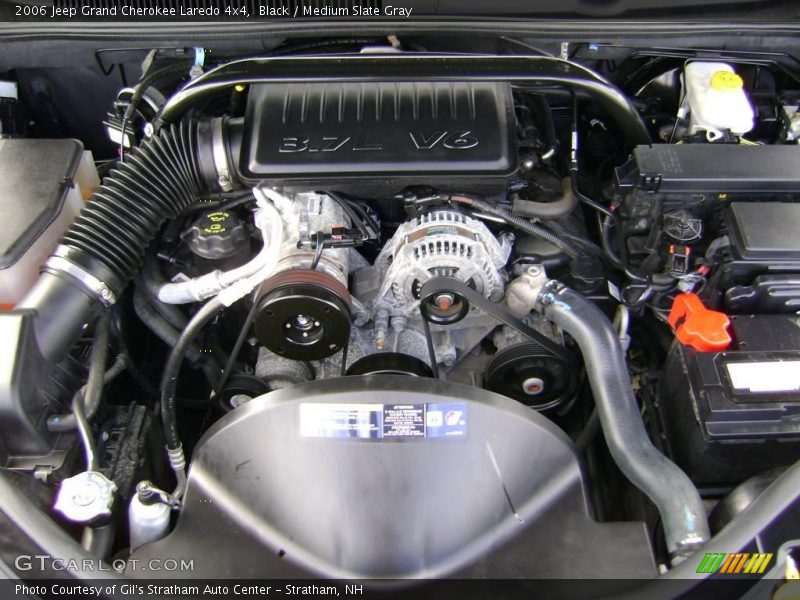 Black / Medium Slate Gray 2006 Jeep Grand Cherokee Laredo 4x4
