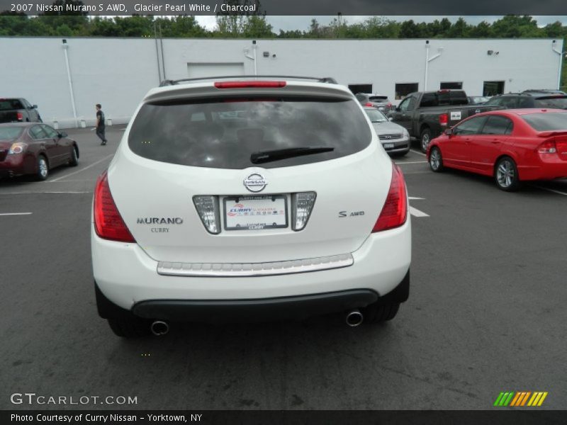 Glacier Pearl White / Charcoal 2007 Nissan Murano S AWD