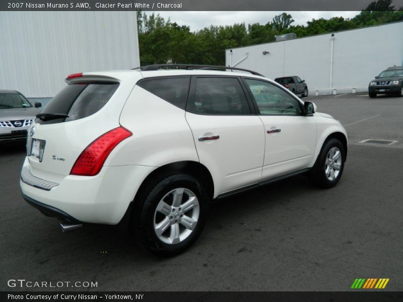 Glacier Pearl White / Charcoal 2007 Nissan Murano S AWD