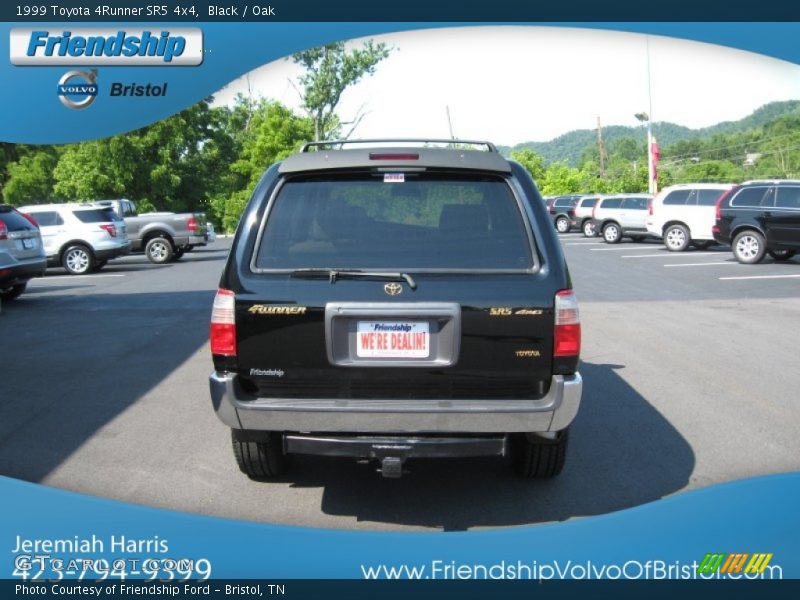 Black / Oak 1999 Toyota 4Runner SR5 4x4