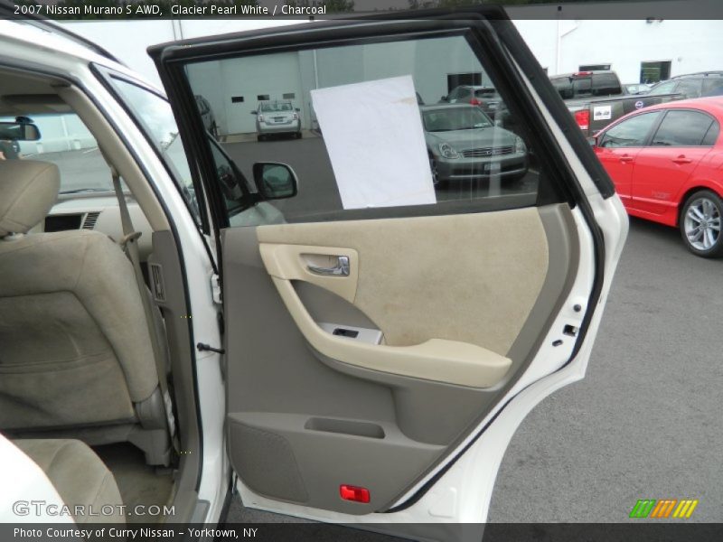 Glacier Pearl White / Charcoal 2007 Nissan Murano S AWD