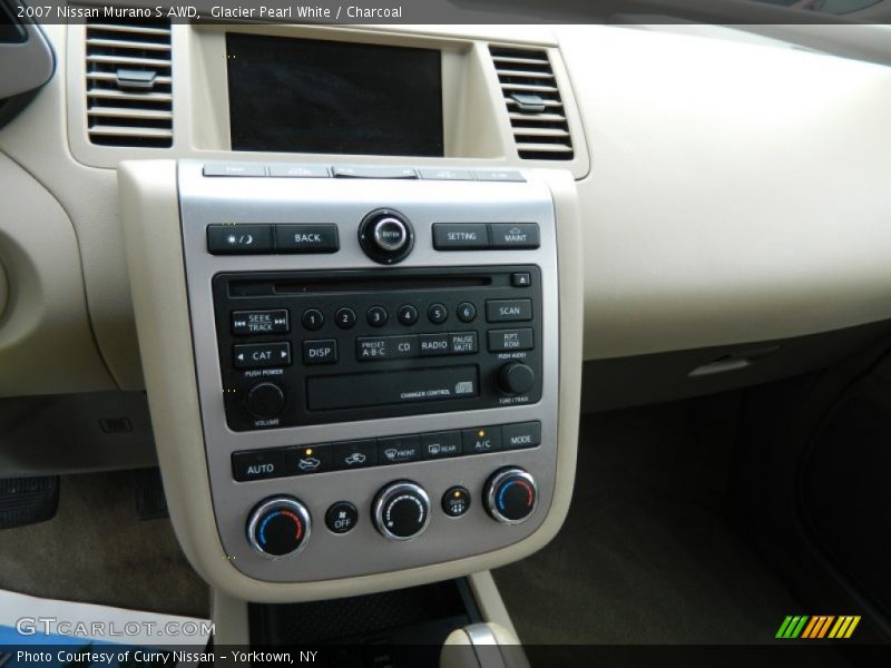 Glacier Pearl White / Charcoal 2007 Nissan Murano S AWD