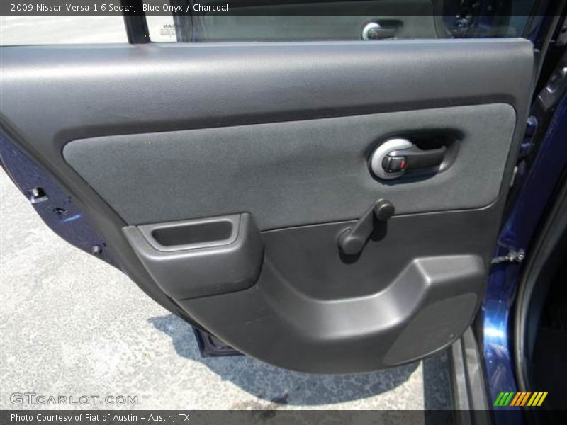 Blue Onyx / Charcoal 2009 Nissan Versa 1.6 Sedan