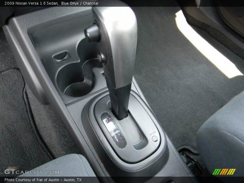Blue Onyx / Charcoal 2009 Nissan Versa 1.6 Sedan