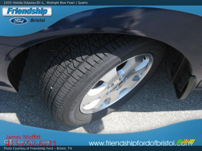 Midnight Blue Pearl / Quartz 2003 Honda Odyssey EX-L