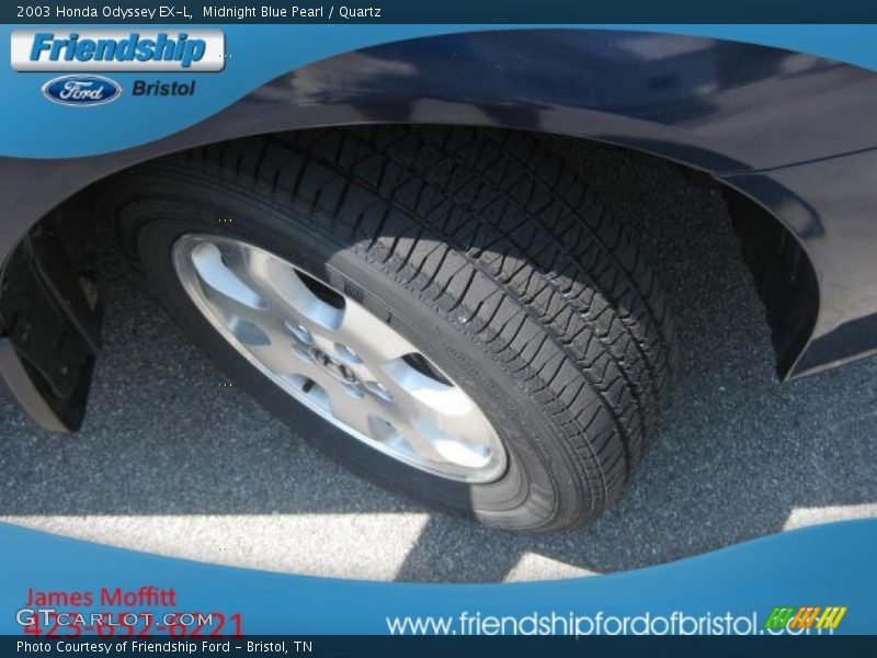 Midnight Blue Pearl / Quartz 2003 Honda Odyssey EX-L