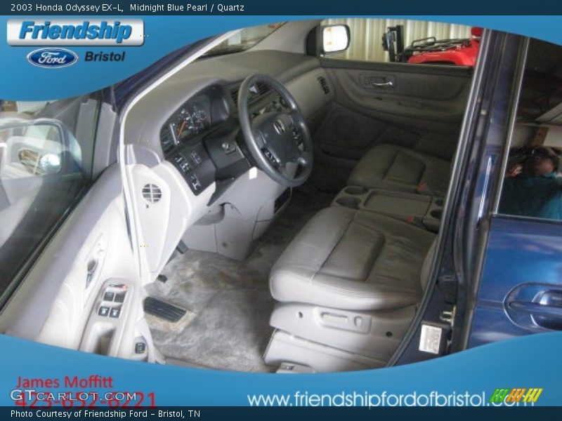 Midnight Blue Pearl / Quartz 2003 Honda Odyssey EX-L