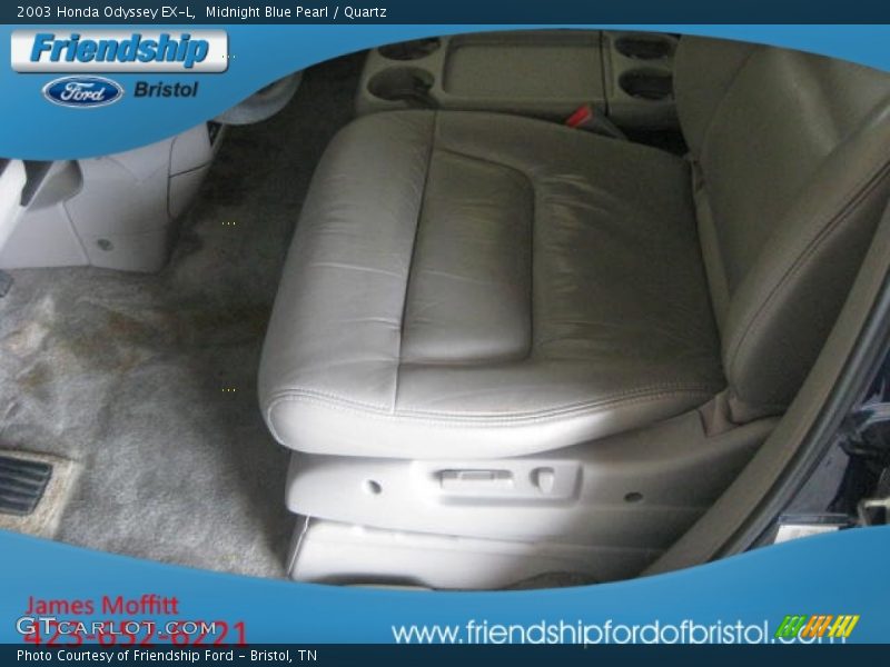 Midnight Blue Pearl / Quartz 2003 Honda Odyssey EX-L