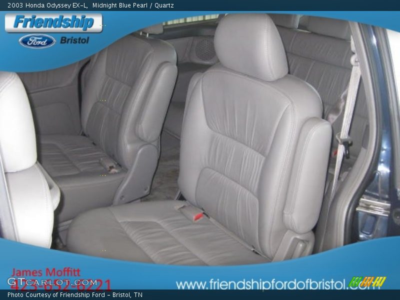 Midnight Blue Pearl / Quartz 2003 Honda Odyssey EX-L