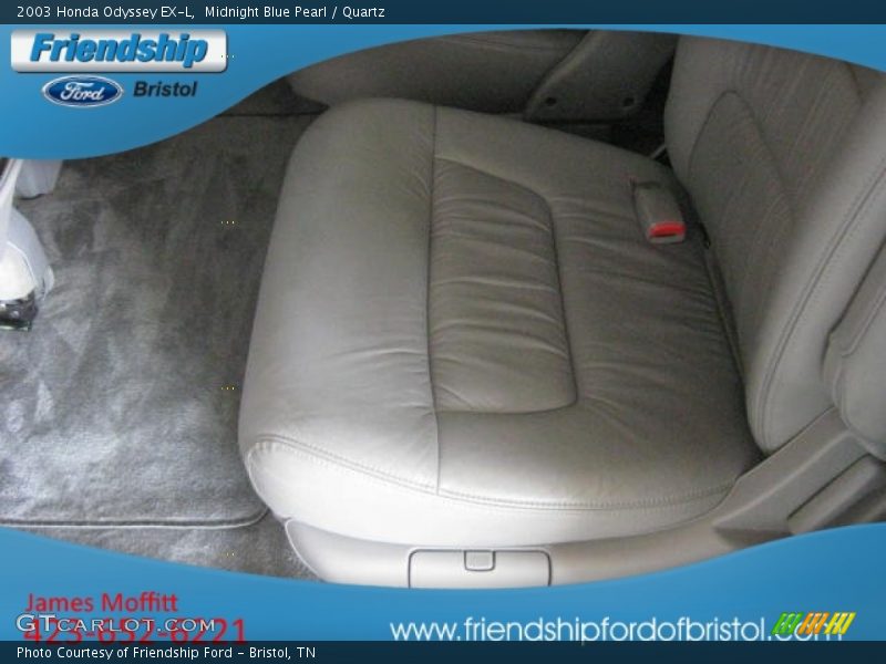 Midnight Blue Pearl / Quartz 2003 Honda Odyssey EX-L
