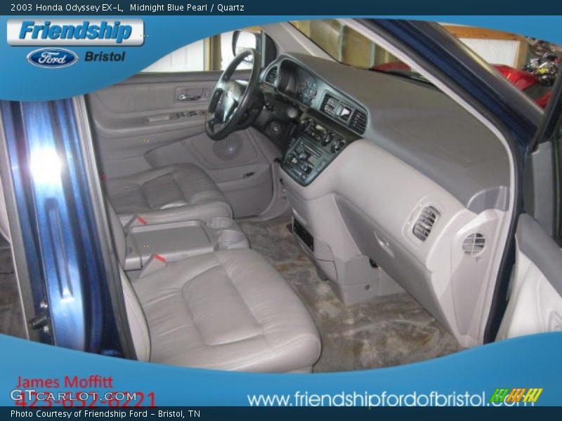 Midnight Blue Pearl / Quartz 2003 Honda Odyssey EX-L