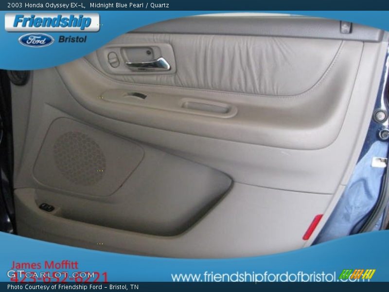 Midnight Blue Pearl / Quartz 2003 Honda Odyssey EX-L
