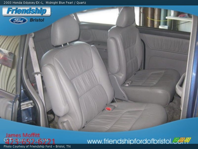 Midnight Blue Pearl / Quartz 2003 Honda Odyssey EX-L