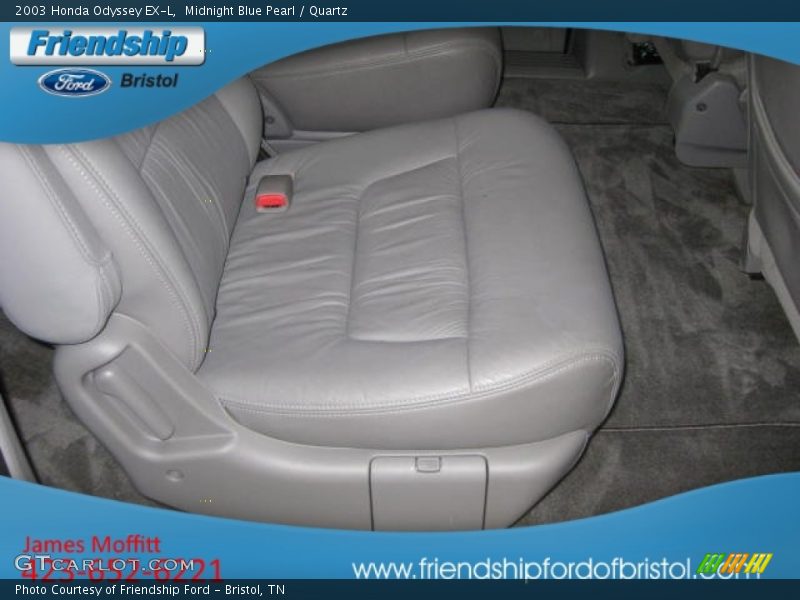 Midnight Blue Pearl / Quartz 2003 Honda Odyssey EX-L