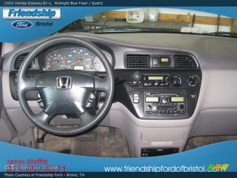 Midnight Blue Pearl / Quartz 2003 Honda Odyssey EX-L
