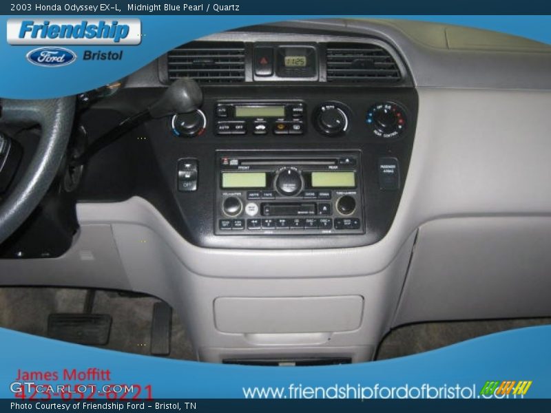 Midnight Blue Pearl / Quartz 2003 Honda Odyssey EX-L