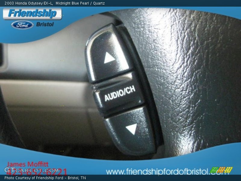 Midnight Blue Pearl / Quartz 2003 Honda Odyssey EX-L