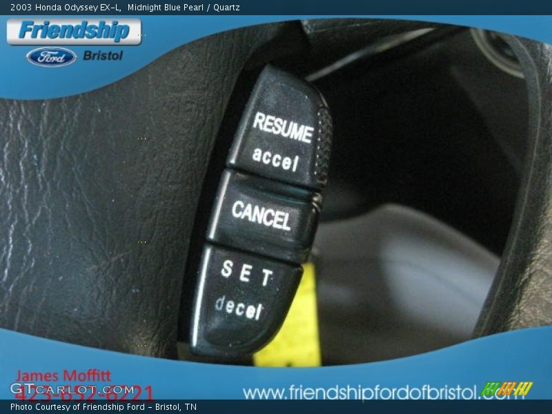Midnight Blue Pearl / Quartz 2003 Honda Odyssey EX-L