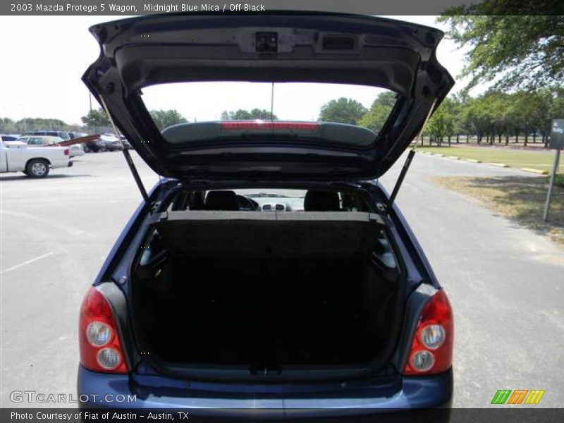 Midnight Blue Mica / Off Black 2003 Mazda Protege 5 Wagon