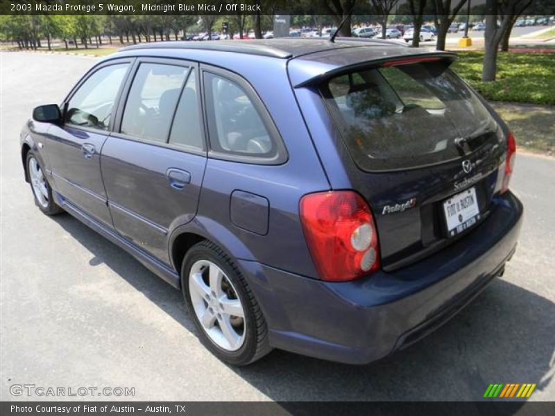 Midnight Blue Mica / Off Black 2003 Mazda Protege 5 Wagon