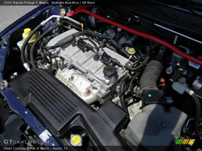 Midnight Blue Mica / Off Black 2003 Mazda Protege 5 Wagon