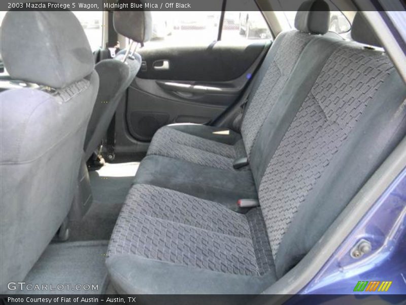 Midnight Blue Mica / Off Black 2003 Mazda Protege 5 Wagon
