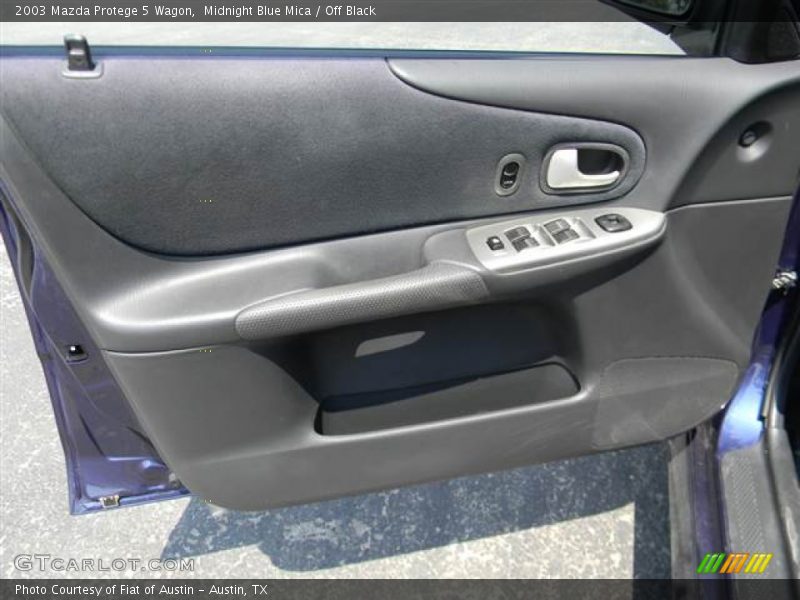 Midnight Blue Mica / Off Black 2003 Mazda Protege 5 Wagon