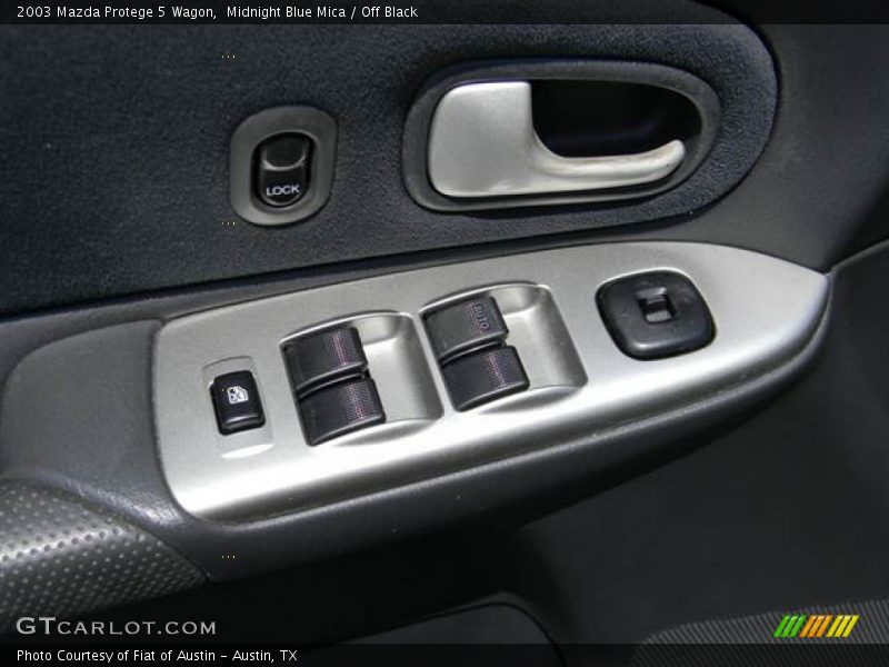 Midnight Blue Mica / Off Black 2003 Mazda Protege 5 Wagon