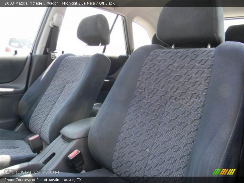 Midnight Blue Mica / Off Black 2003 Mazda Protege 5 Wagon