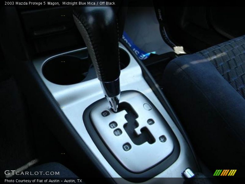Midnight Blue Mica / Off Black 2003 Mazda Protege 5 Wagon