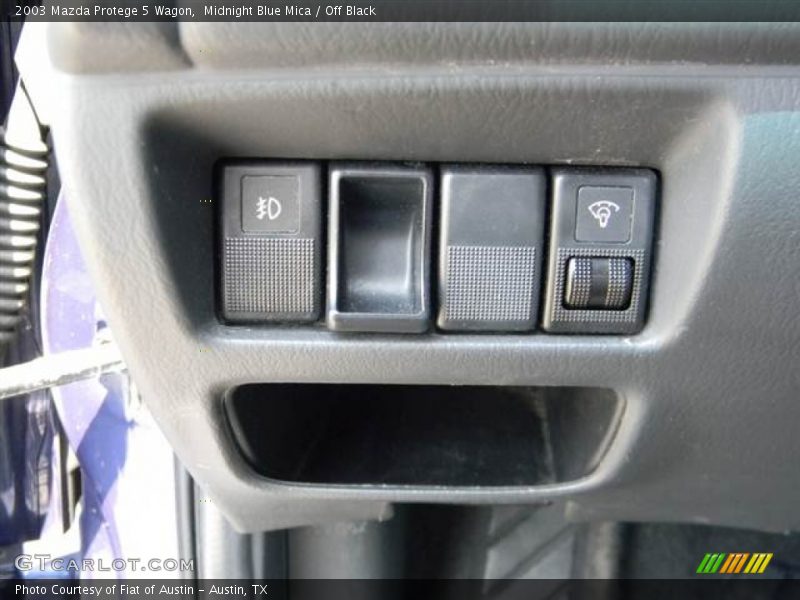 Midnight Blue Mica / Off Black 2003 Mazda Protege 5 Wagon