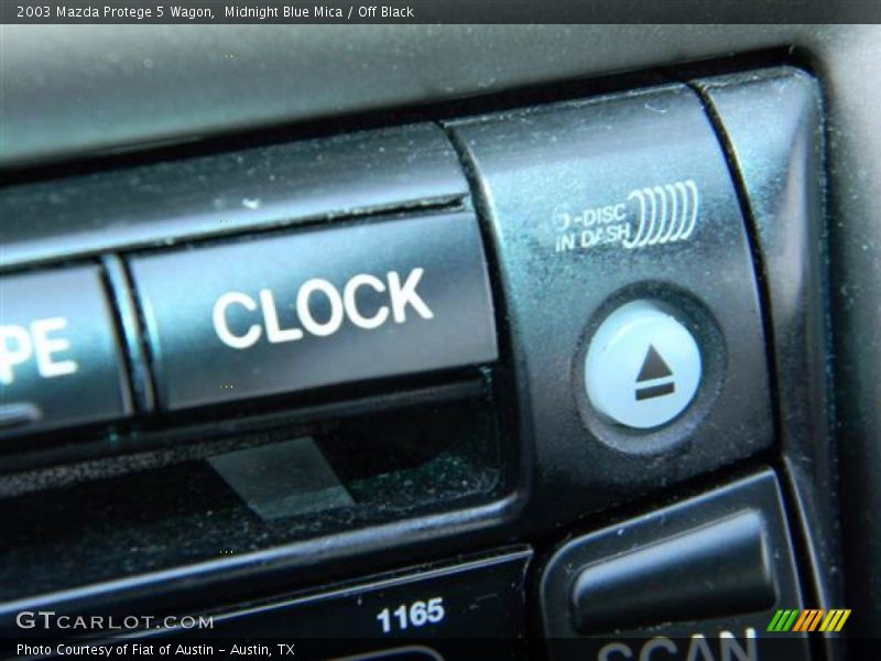 Midnight Blue Mica / Off Black 2003 Mazda Protege 5 Wagon