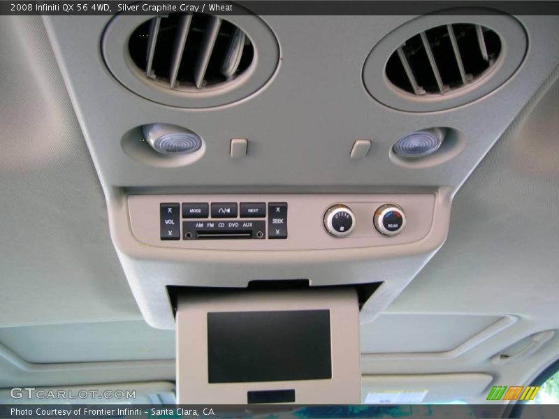 Silver Graphite Gray / Wheat 2008 Infiniti QX 56 4WD