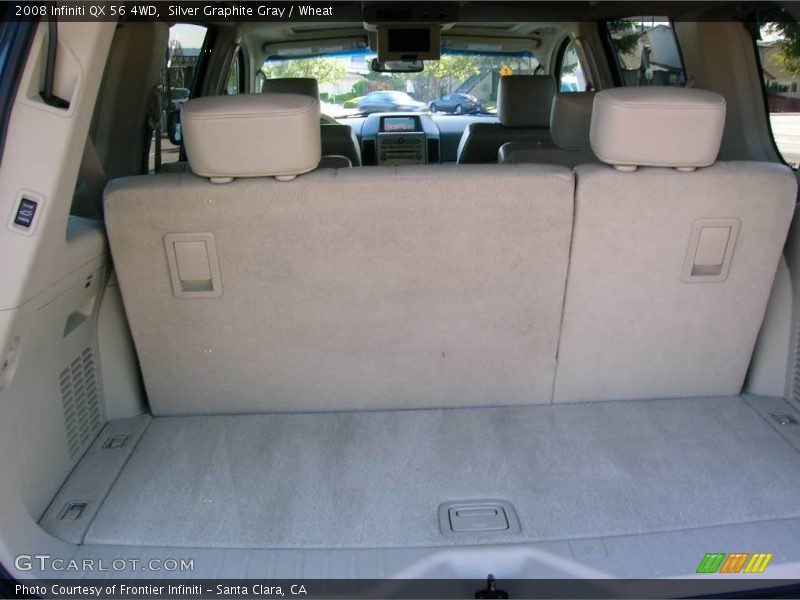 Silver Graphite Gray / Wheat 2008 Infiniti QX 56 4WD