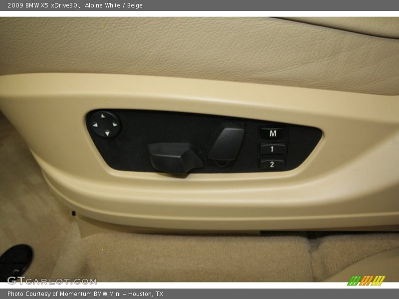 Alpine White / Beige 2009 BMW X5 xDrive30i