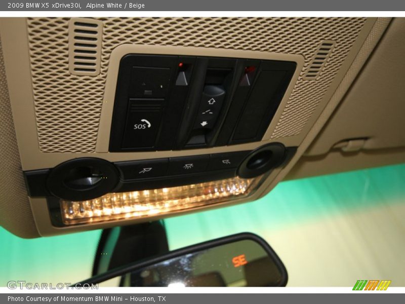 Alpine White / Beige 2009 BMW X5 xDrive30i