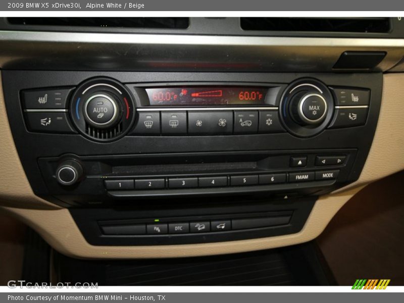 Alpine White / Beige 2009 BMW X5 xDrive30i