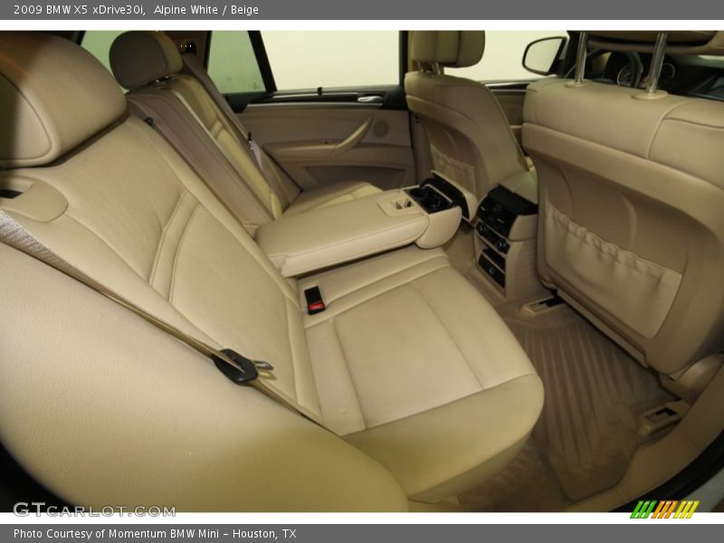 Alpine White / Beige 2009 BMW X5 xDrive30i