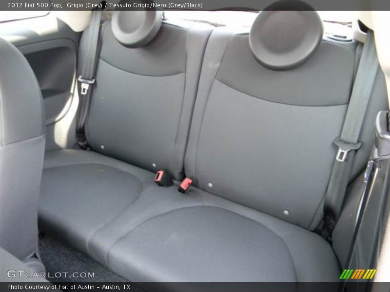 Grigio (Grey) / Tessuto Grigio/Nero (Grey/Black) 2012 Fiat 500 Pop