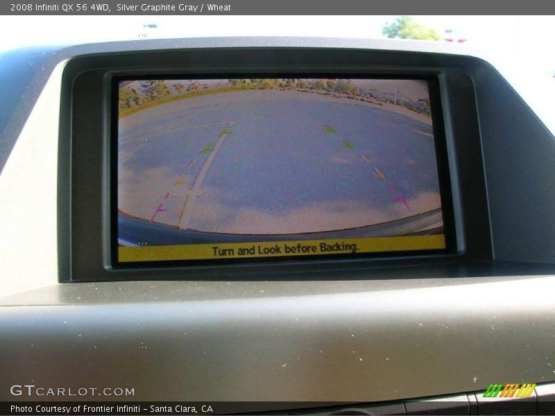 Silver Graphite Gray / Wheat 2008 Infiniti QX 56 4WD