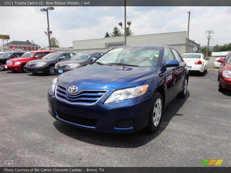 Blue Ribbon Metallic / Ash 2011 Toyota Camry LE