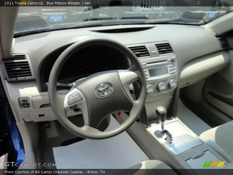 Blue Ribbon Metallic / Ash 2011 Toyota Camry LE