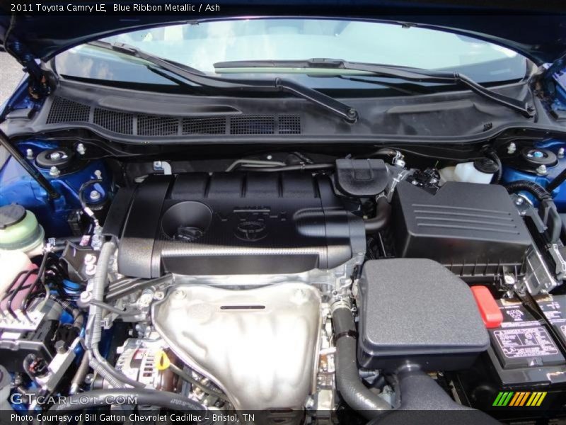 Blue Ribbon Metallic / Ash 2011 Toyota Camry LE
