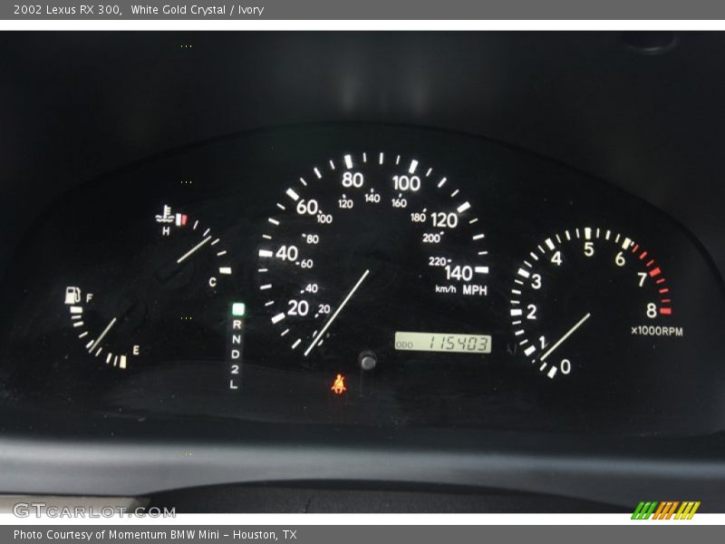White Gold Crystal / Ivory 2002 Lexus RX 300