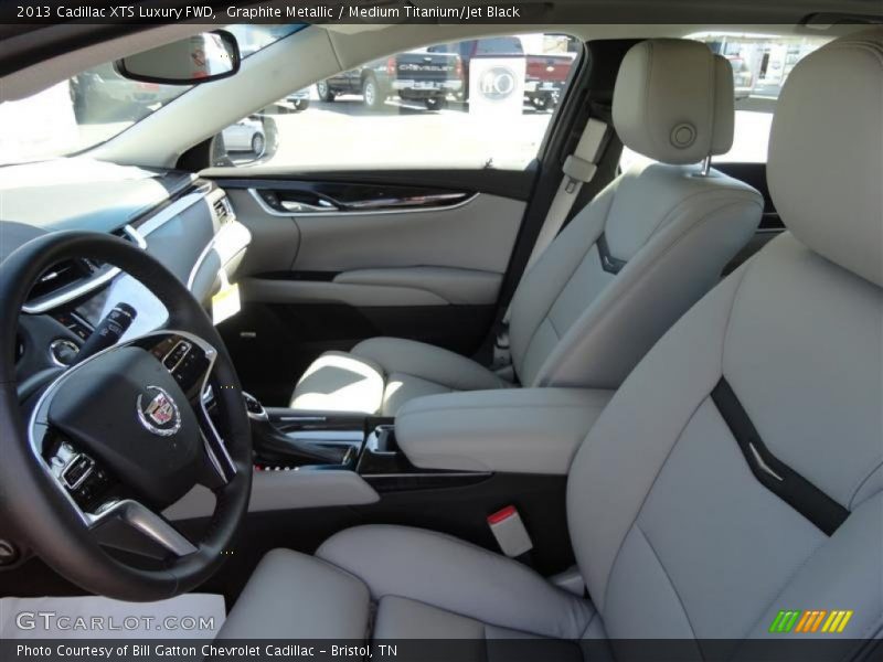  2013 XTS Luxury FWD Medium Titanium/Jet Black Interior