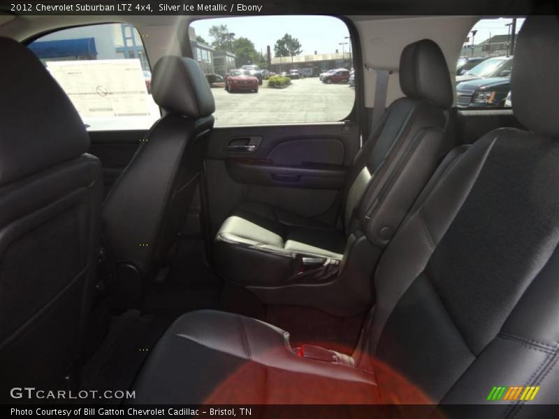 Silver Ice Metallic / Ebony 2012 Chevrolet Suburban LTZ 4x4