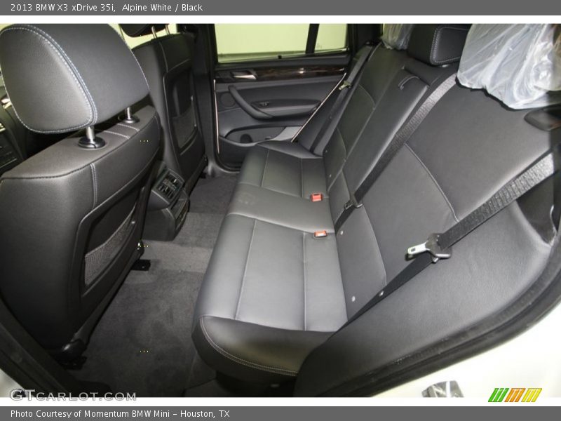 Alpine White / Black 2013 BMW X3 xDrive 35i